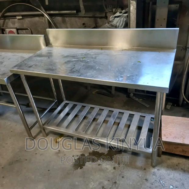 Working Table ( Stainless Steel Table). - main view