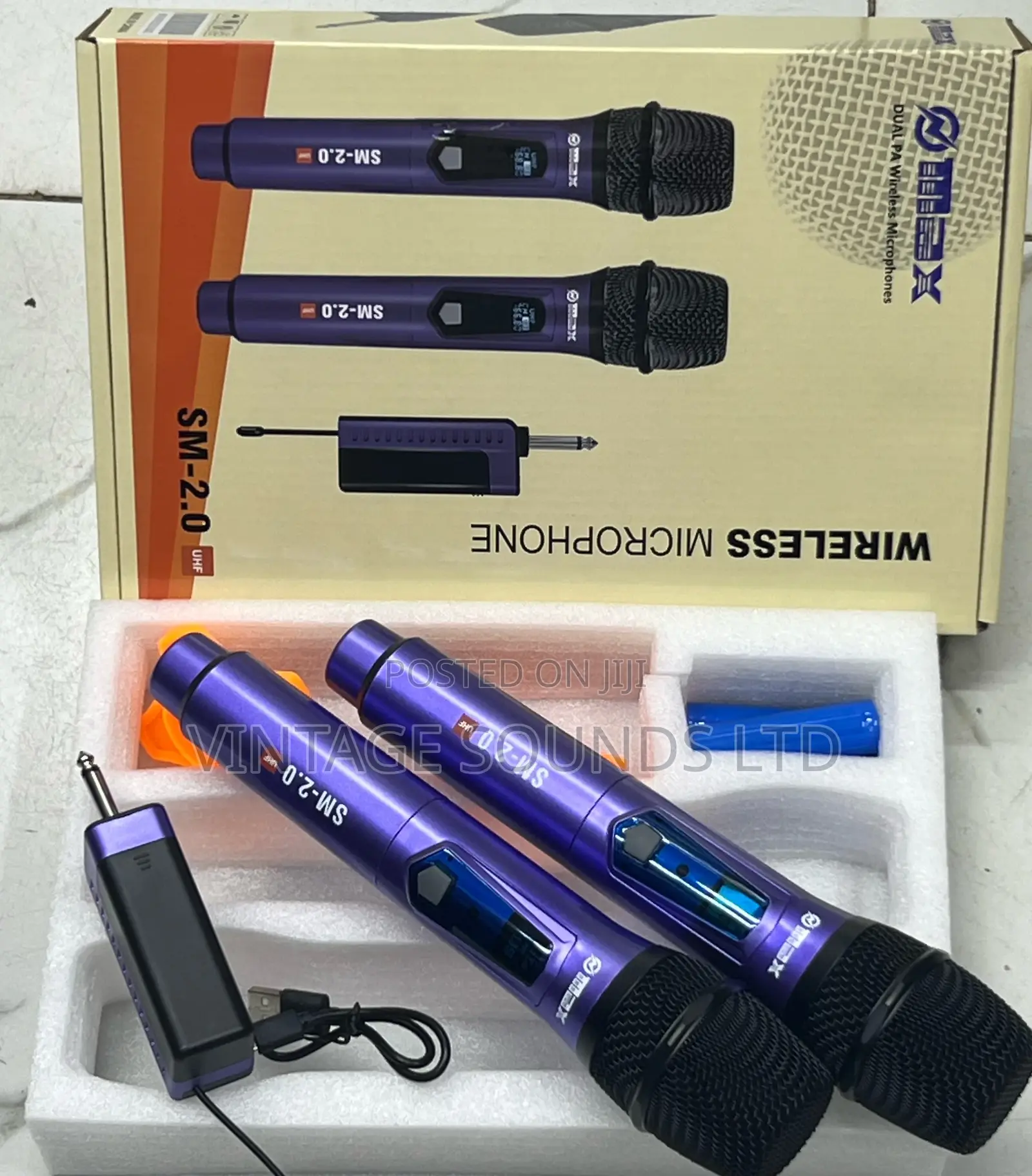 Max SM 2.0 Dual Wireless Microphone