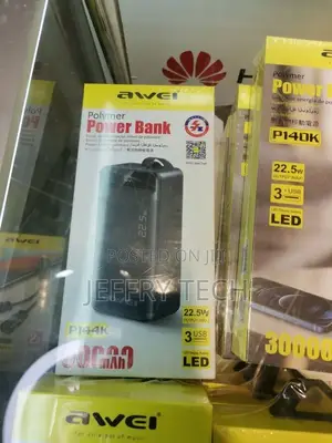 Awei P144K Power Bank 60000mah Powerbank Portable
