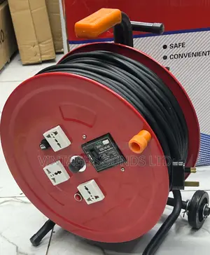 Heavy Electrical Extension Reel Cable 50 Meters 2.5 Mm