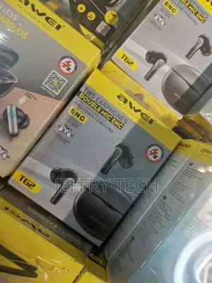 Awei T62 4 Mic ENC Earphones Bluetooth Earbuds TWS Wireless