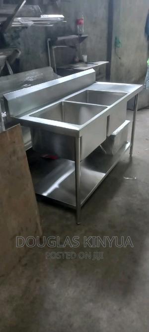 Double Bowl Sink (Stainless Sink). - thumbnail 2