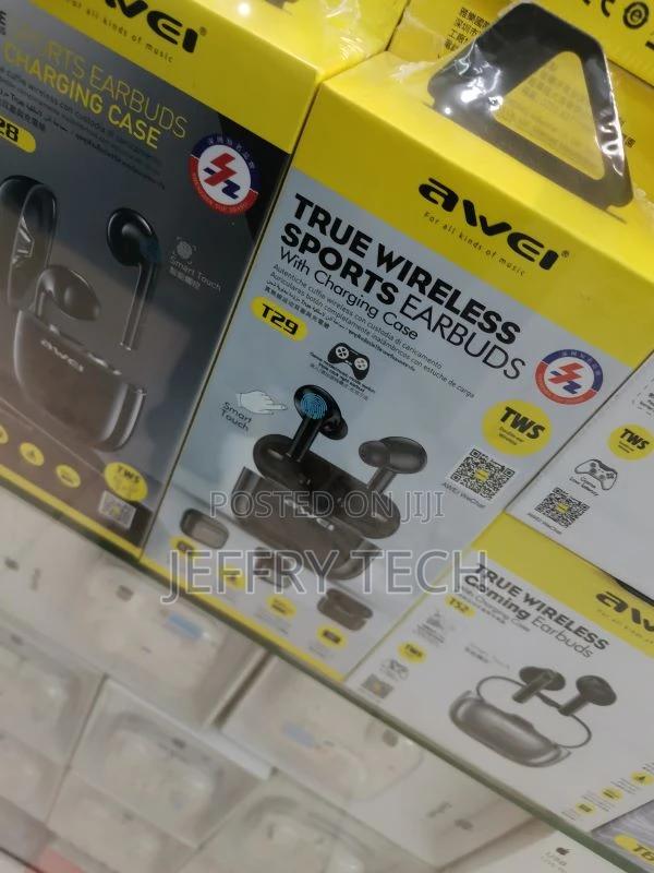 AWEI T29 True Wireless Earbuds Bluetooth 5.0 With Mic Touch - thumbnail 3