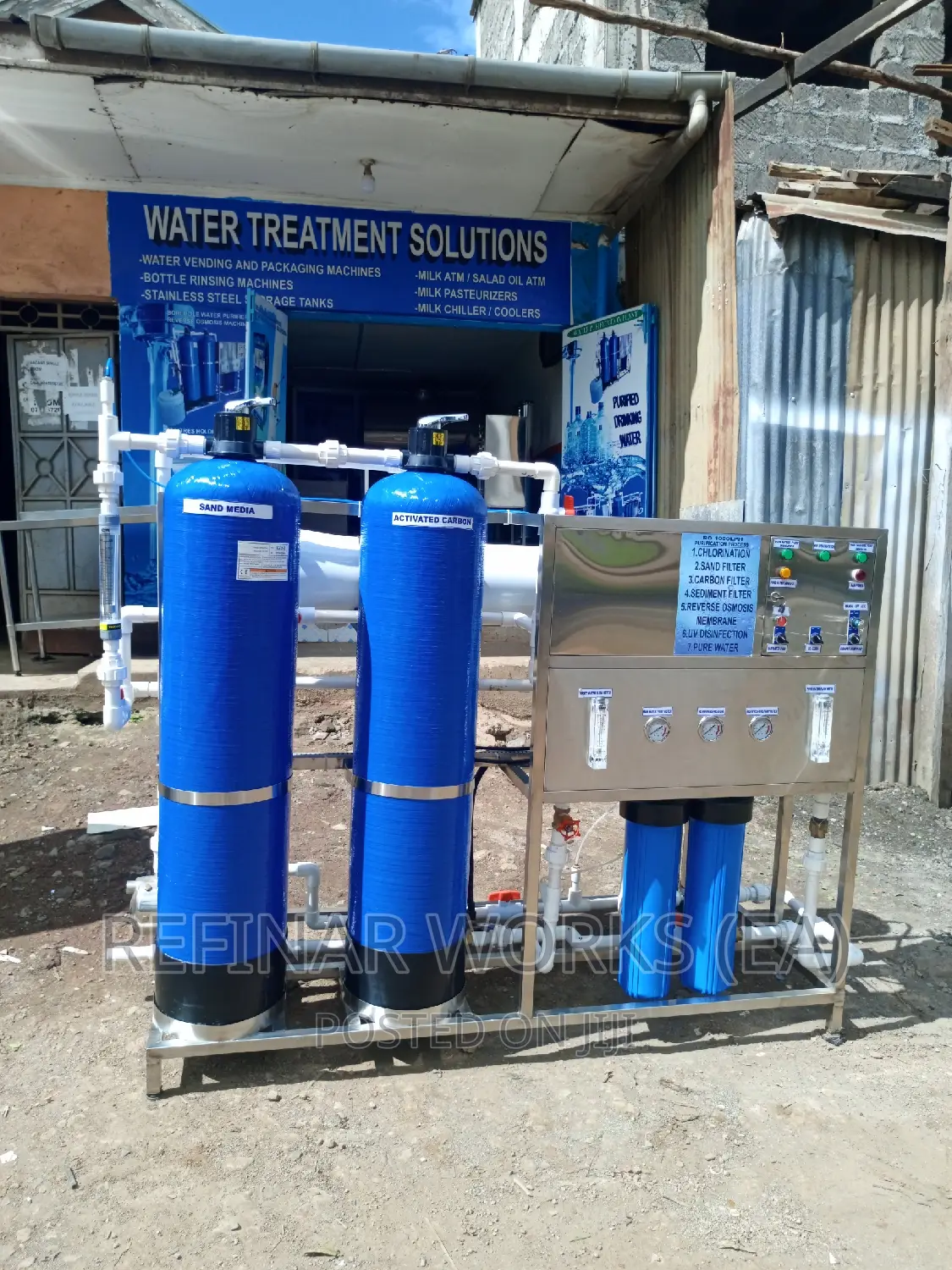 Water Purifier Machine for Residential Apartments