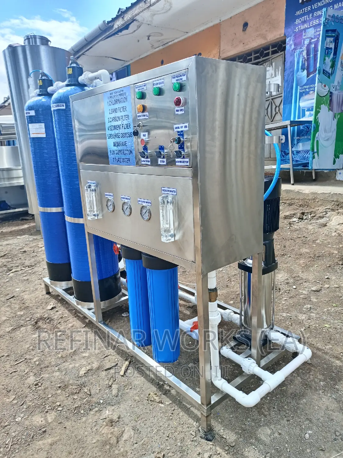 Water Purifier Machine for Residential Apartments