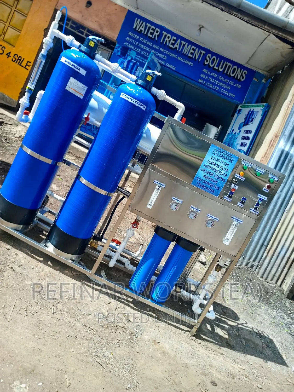 Water Purifier Machine for Residential Apartments