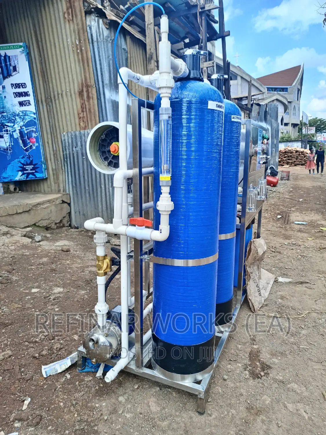Water Purifier Machine for Residential Apartments
