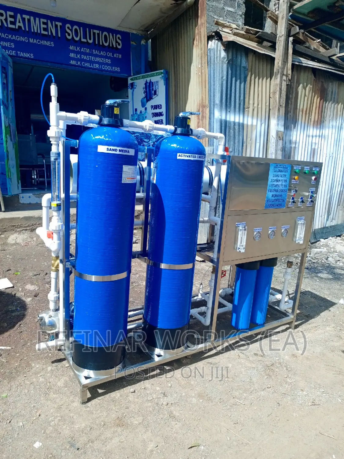 Residential Real Estate Water Treatment Machines -