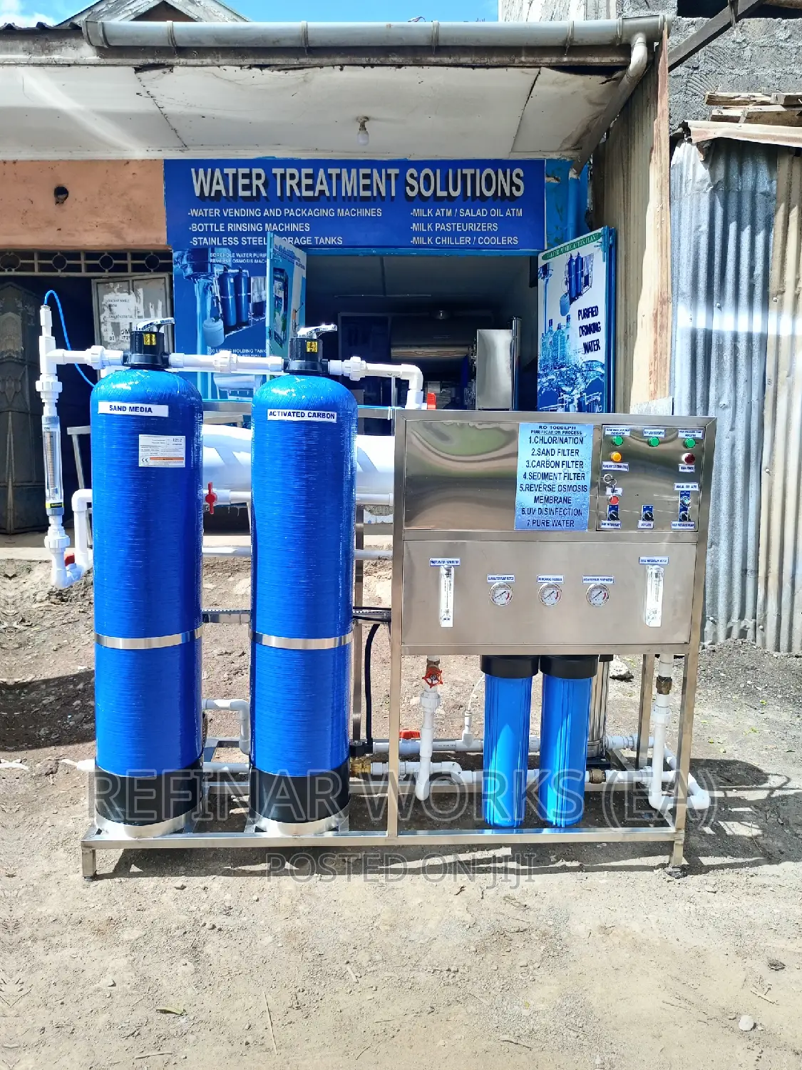 Residential Real Estate Water Treatment Machines -