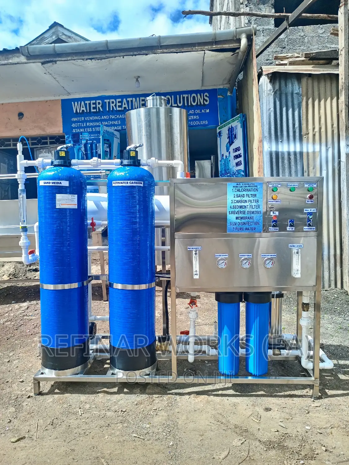 Residential Real Estate Water Treatment Machines -