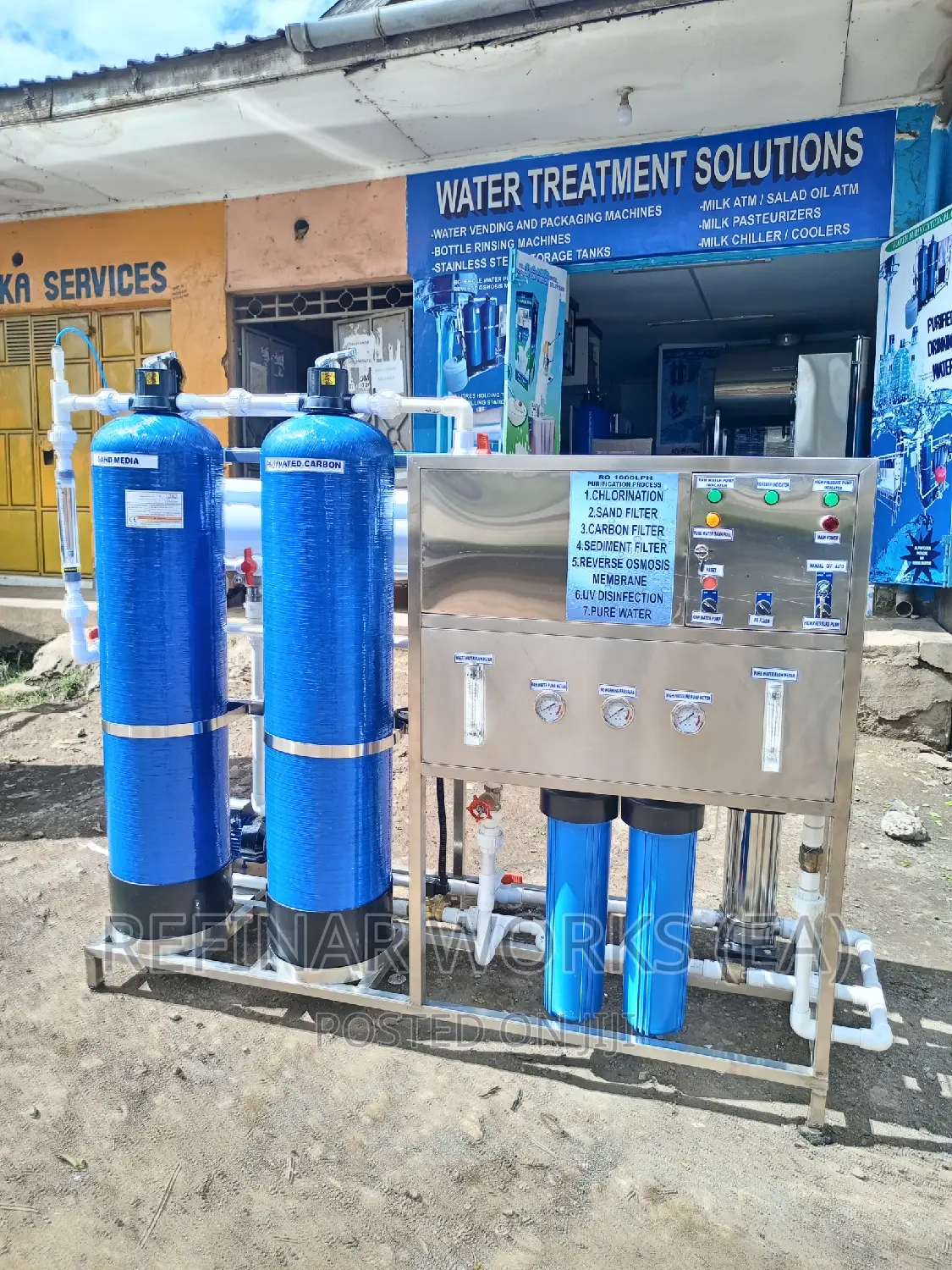 Residential Real Estate Water Treatment Machines -