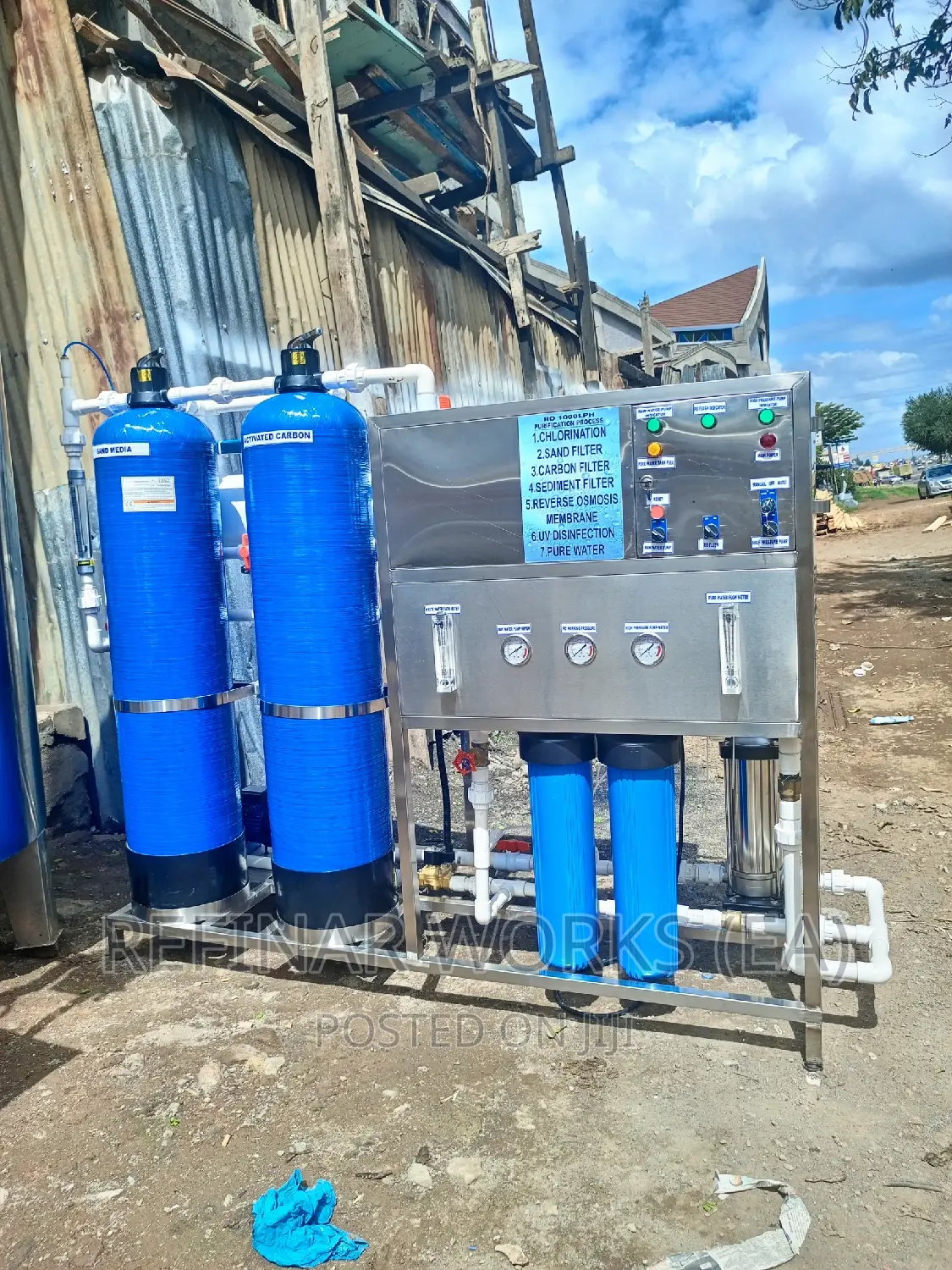 Residential Apartments Real Estate Water Purifier Machine