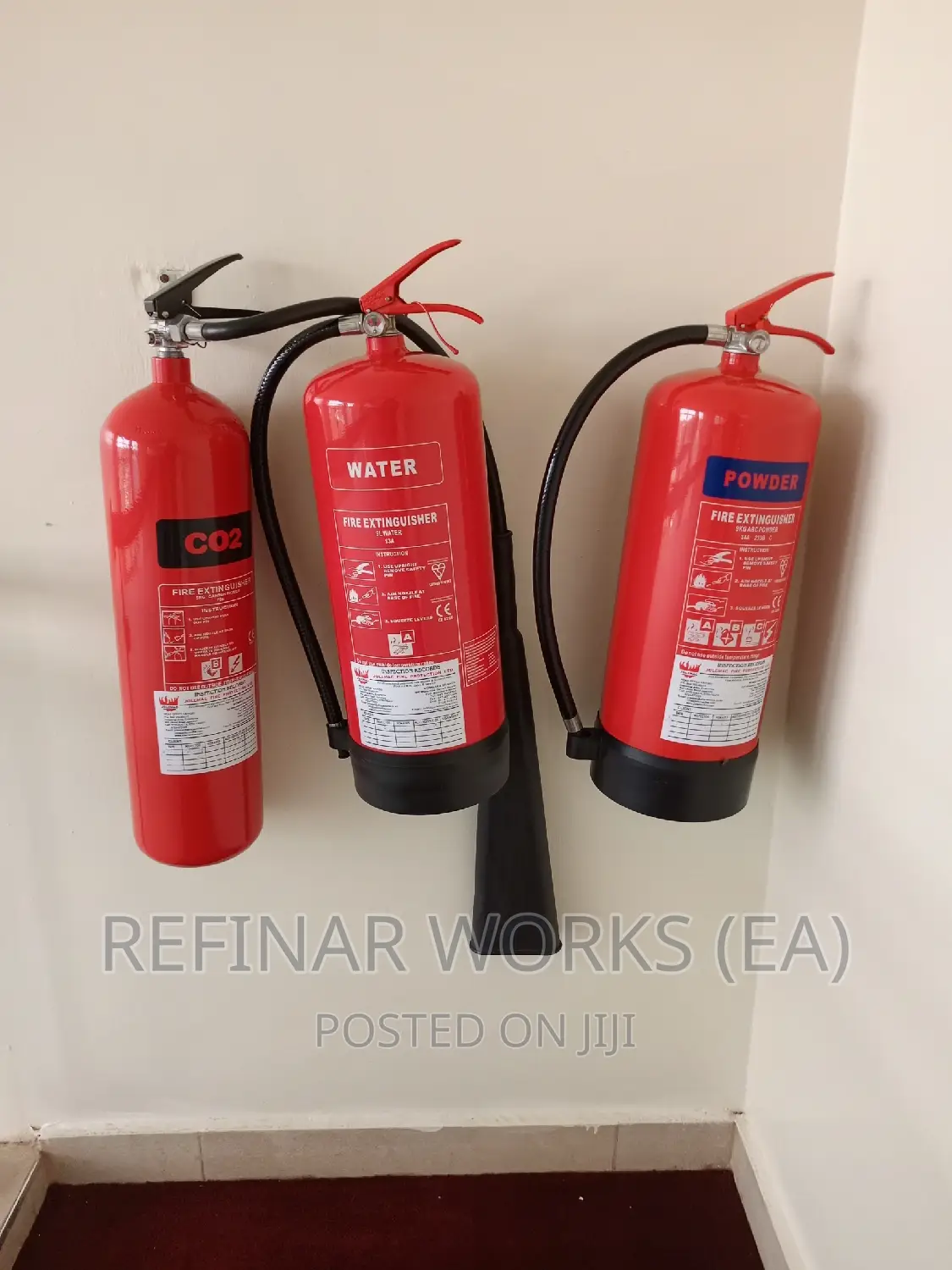 Industrial Fire Safety Equipment Installation - Extinguisher