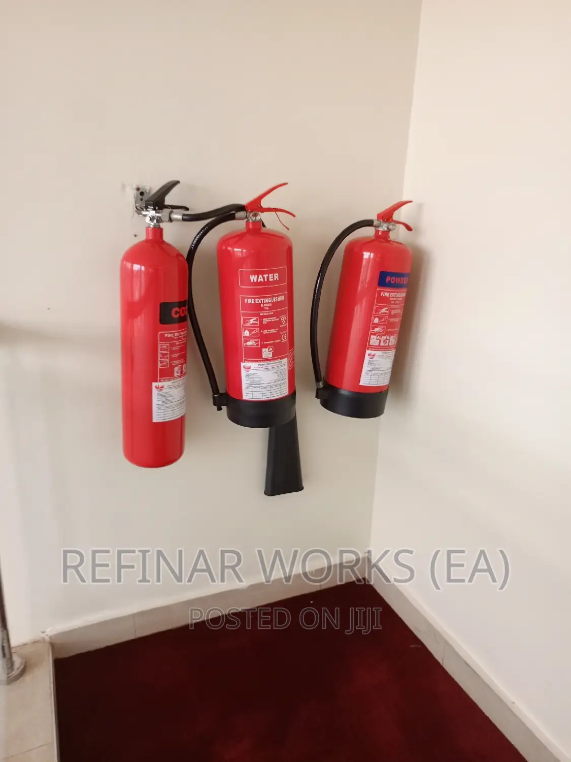 Industrial Fire Safety Equipment Installation - Extinguisher