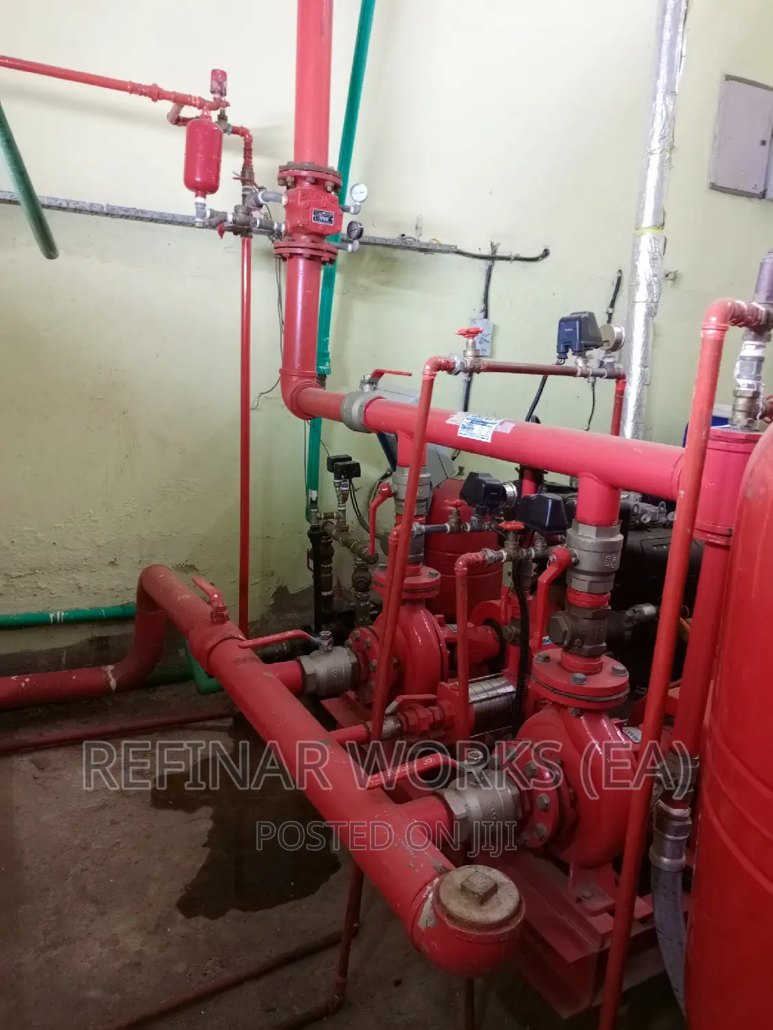 Industrial Fire Safety Equipment Installation - Extinguisher