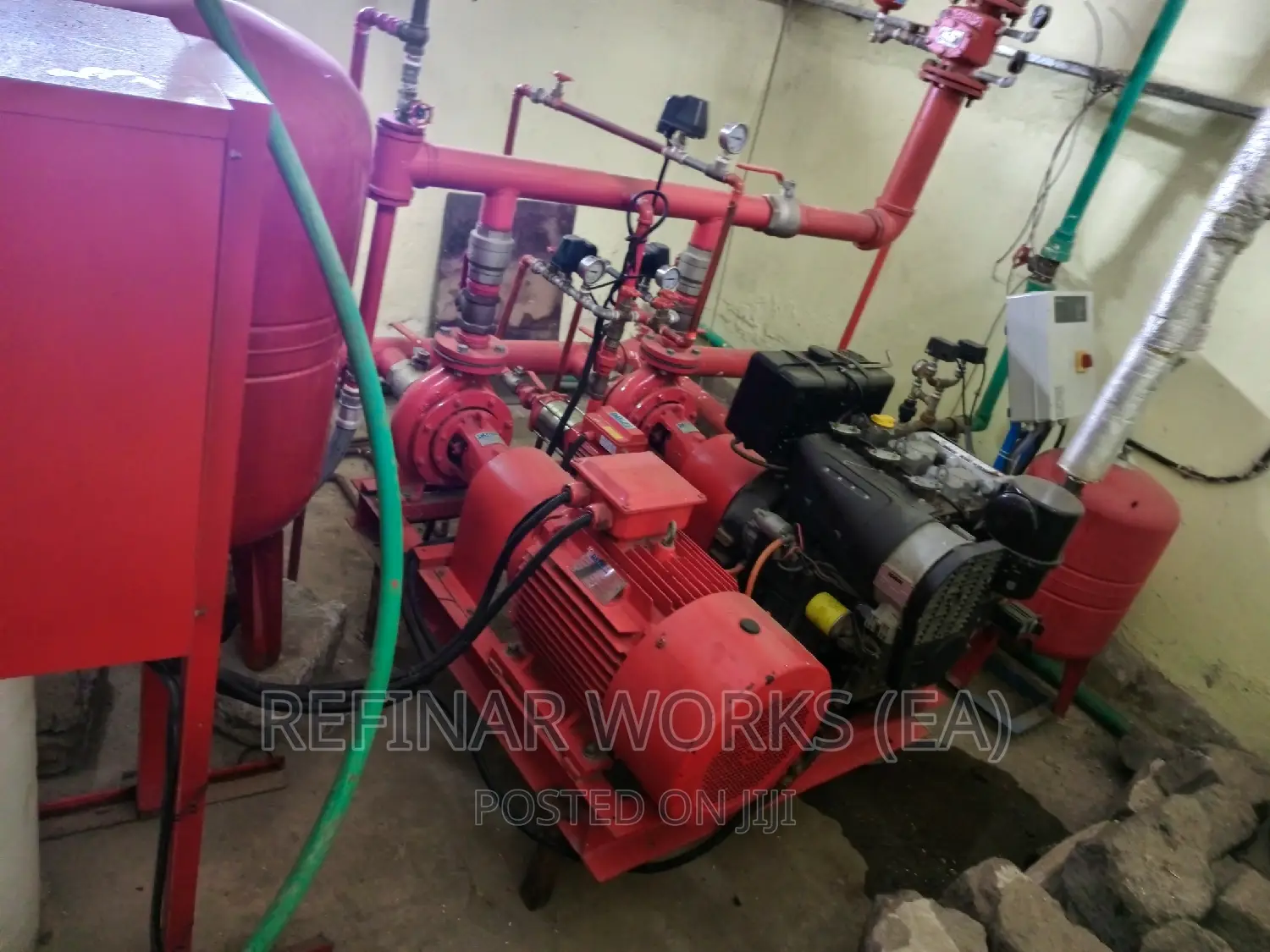 Industrial Fire Safety Equipment Installation - Extinguisher