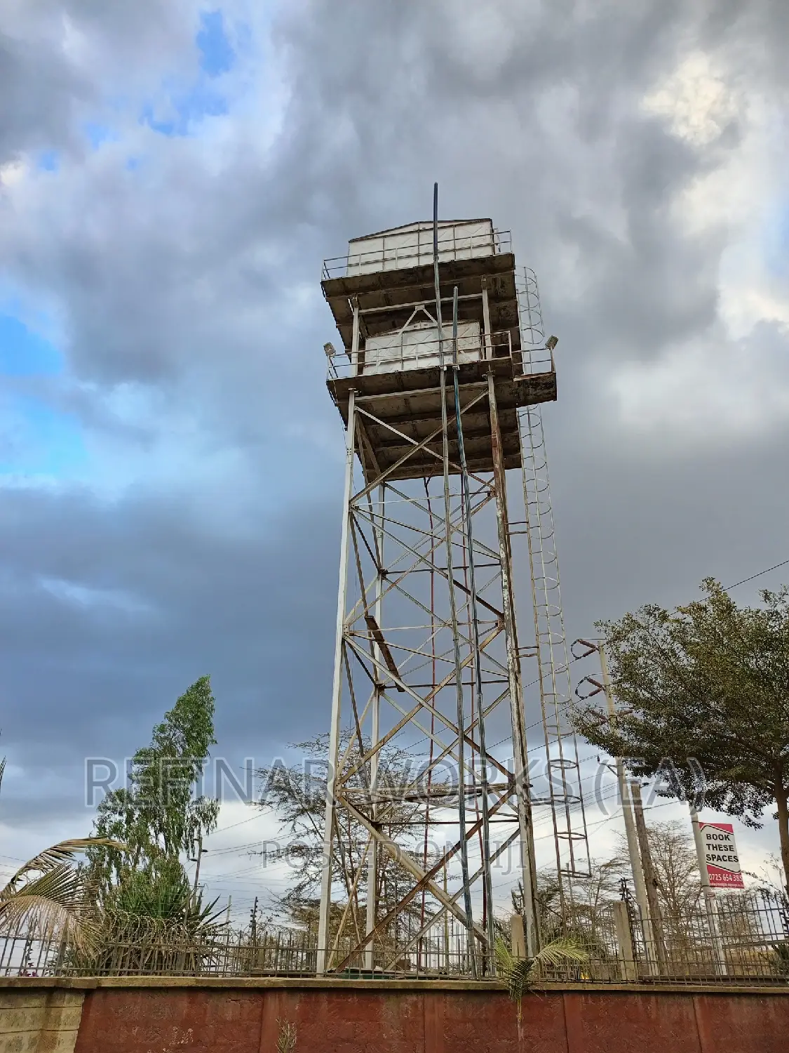 Galvanized Water Towers and Tanks Construction Assembling