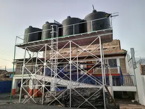 Galvanized Water Towers and Tanks Construction Assembling