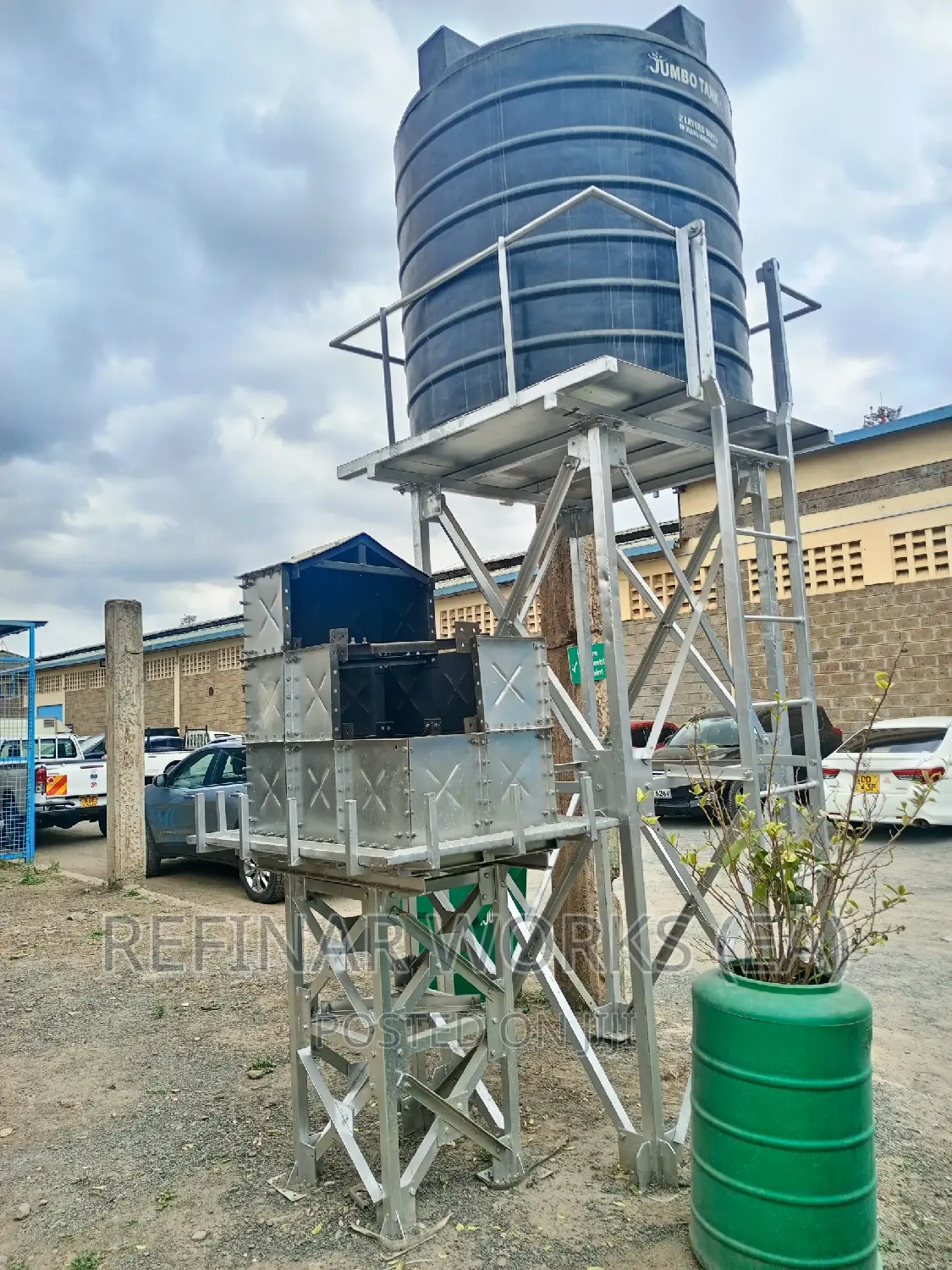 ELEVATED WATER STORAGE TANKS - Towers Galvanized Tanks