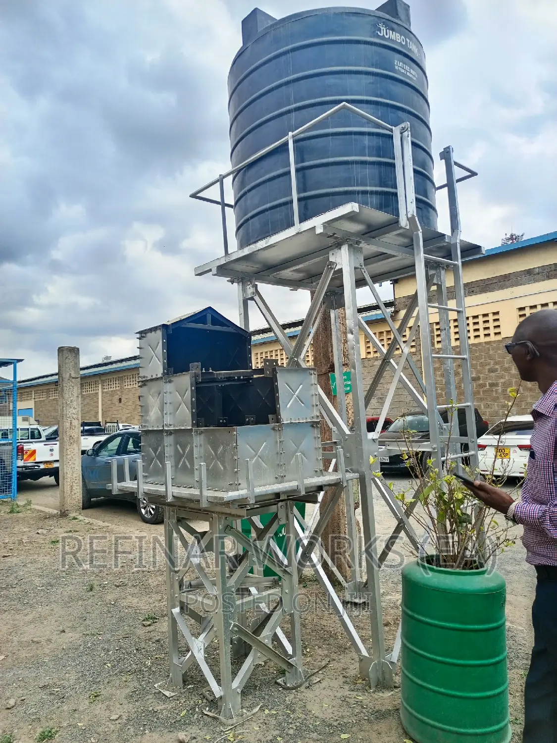 ELEVATED WATER STORAGE TANKS - Towers Galvanized Tanks