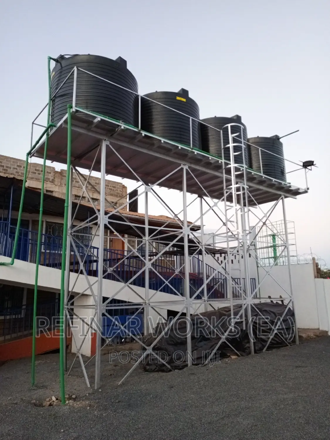 We Build Install Water Towers Tanks Kenya East Africa