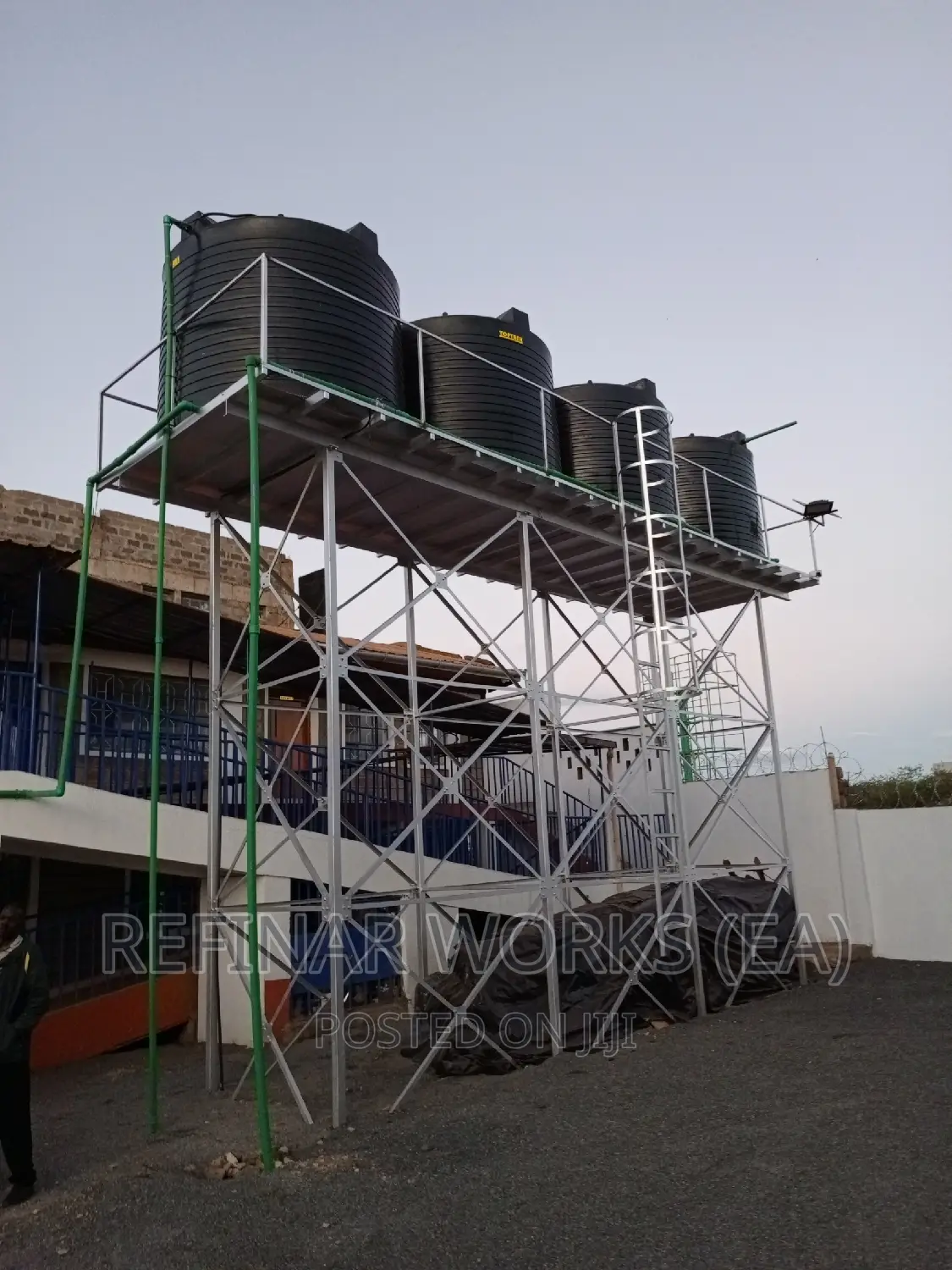 We Build Install Water Towers Tanks Kenya East Africa