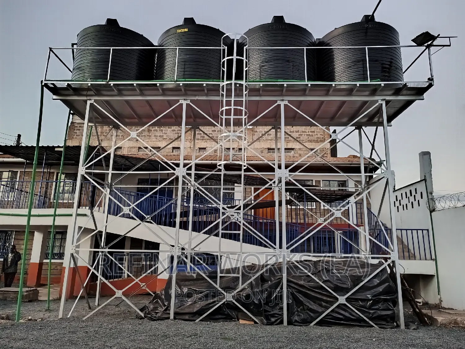 We Build Install Water Towers Tanks Kenya East Africa