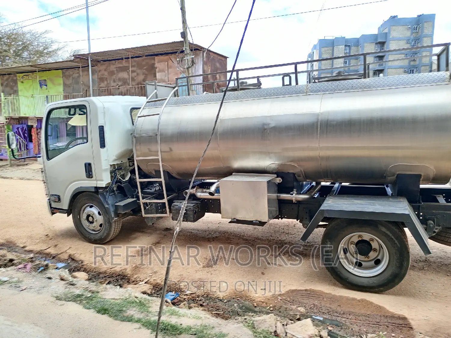 Stainless Steel Water Tanker Fabrications