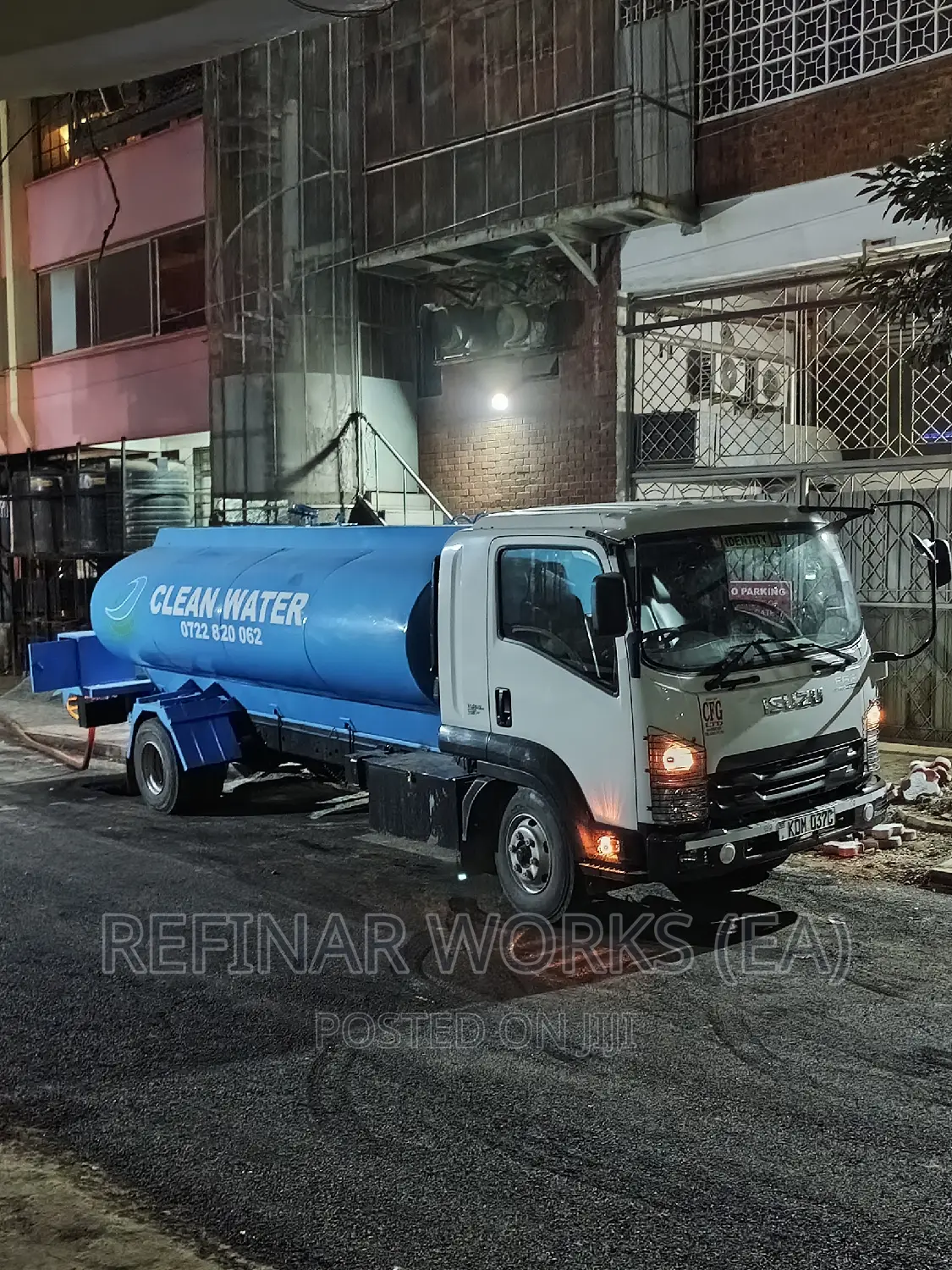 Stainless Steel Water Tanker Fabrications