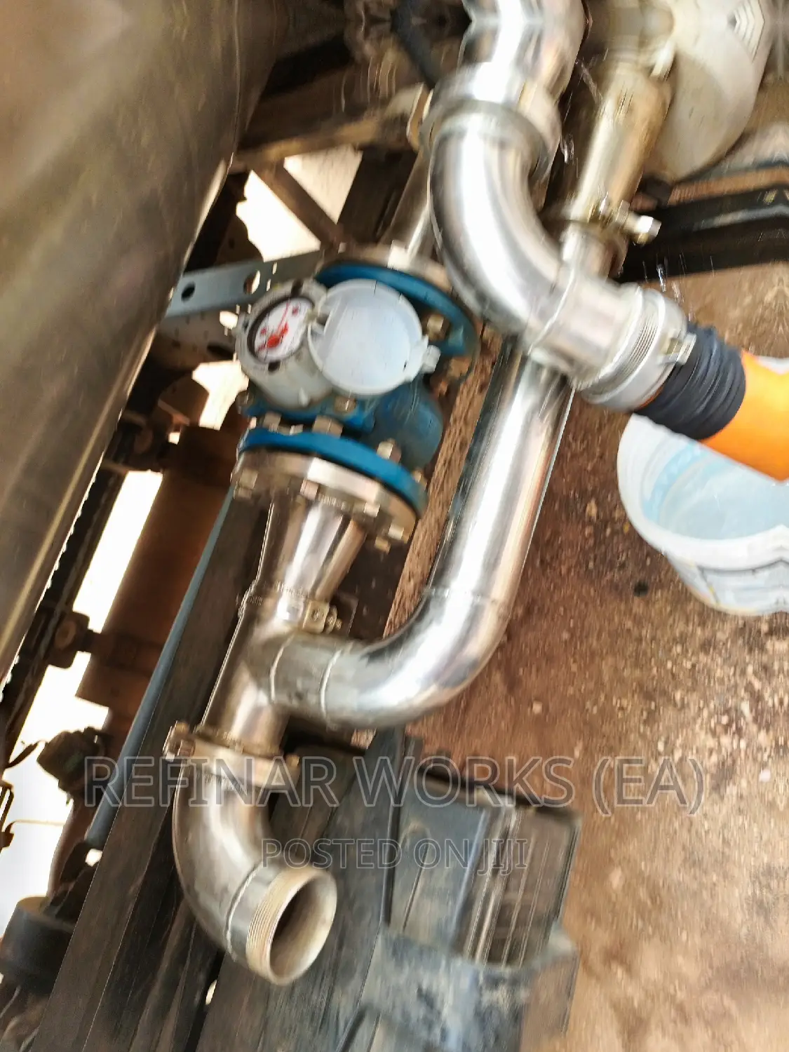 Stainless Steel Water Tanker Fabrications