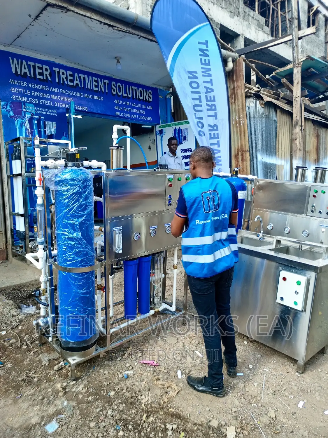 Reverse Osmosis Water Purification Machines and Equipment