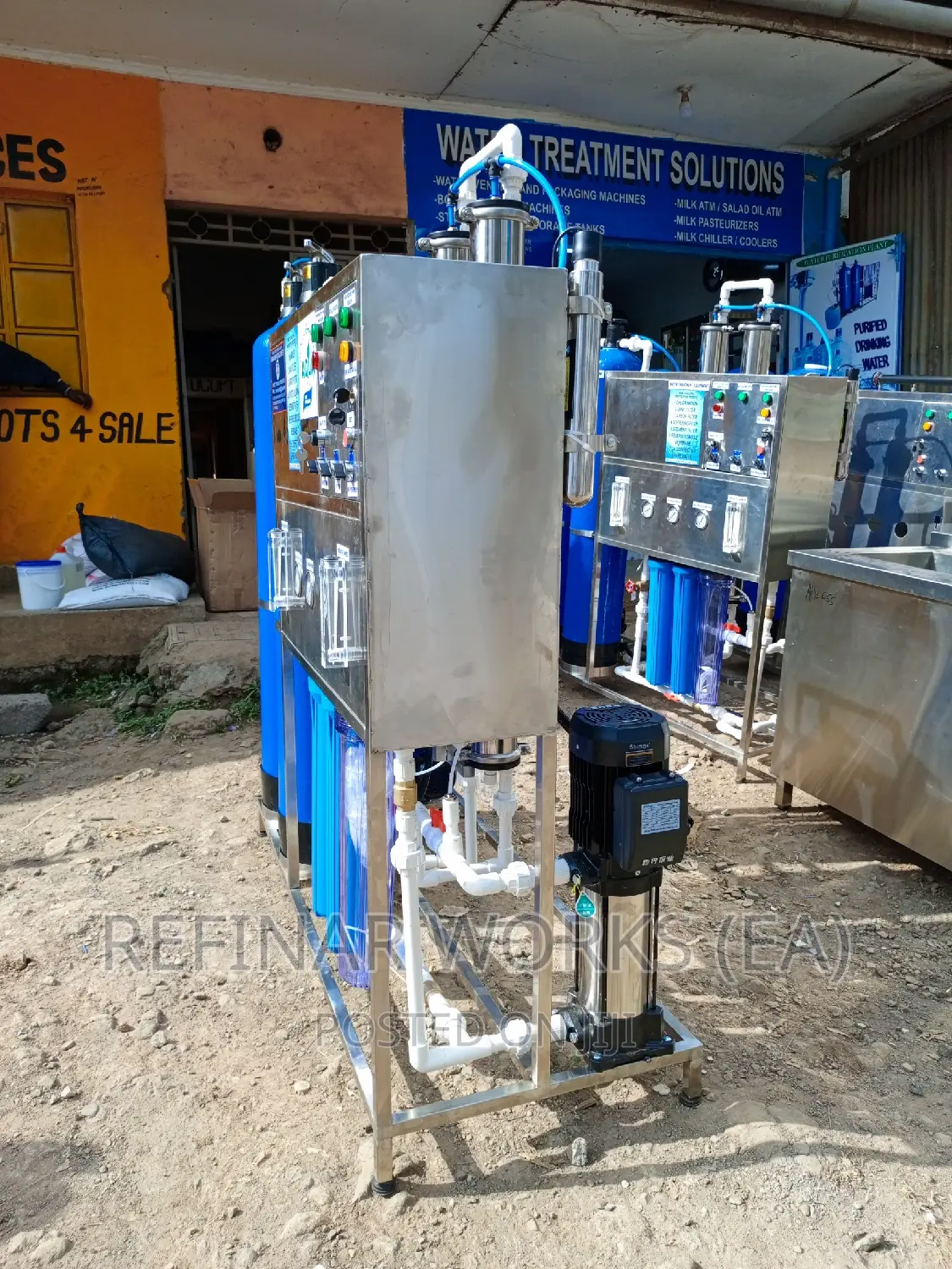 Reverse Osmosis Water Purification Machines and Equipment