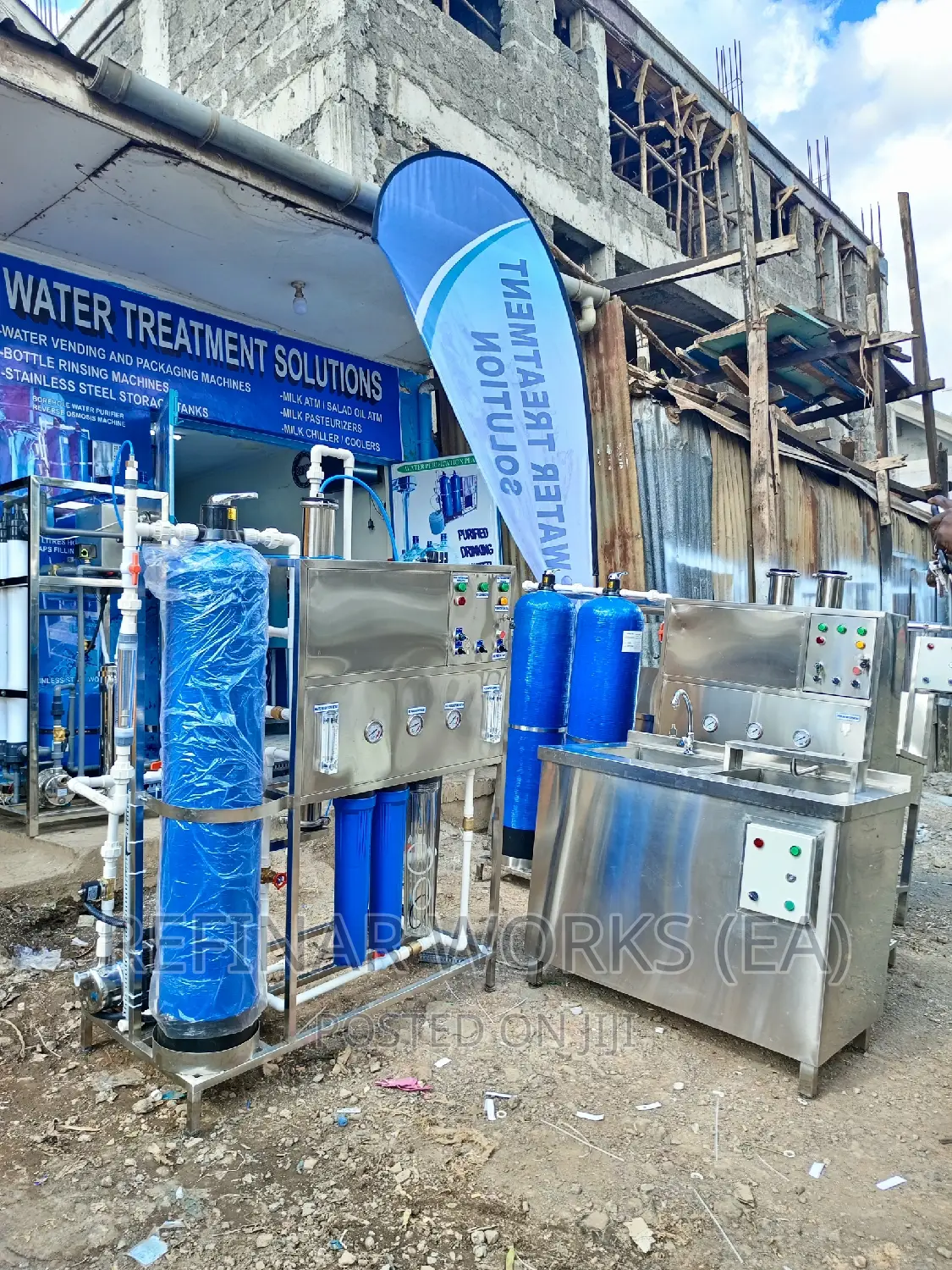 Reverse Osmosis Water Purification Machines and Equipment