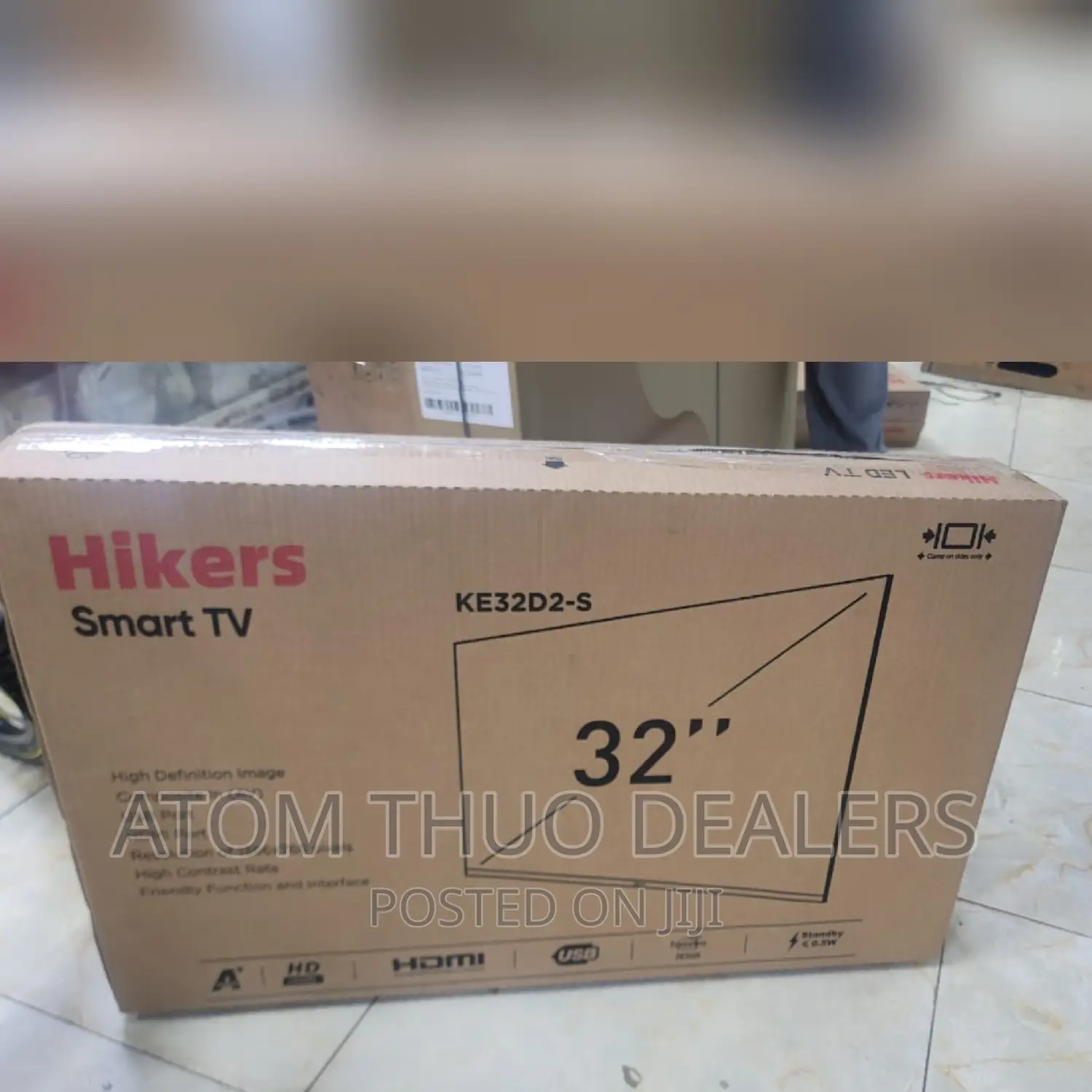 Hikers 32 Smart Android Flameless Tv.