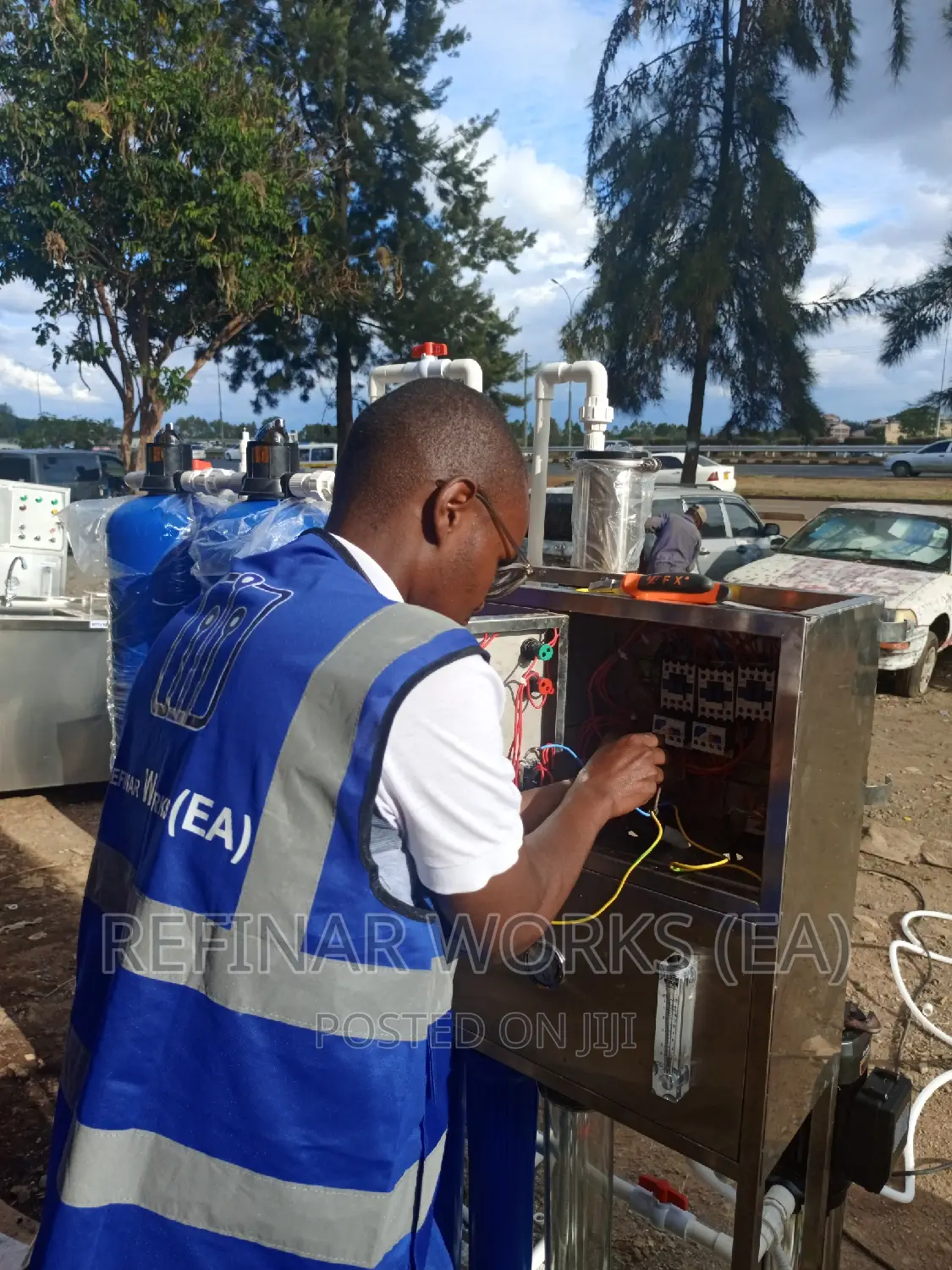Commercial Water Purification Machines Packaging, Refilling