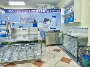Commercial Water Purification Machines Packaging, Refilling