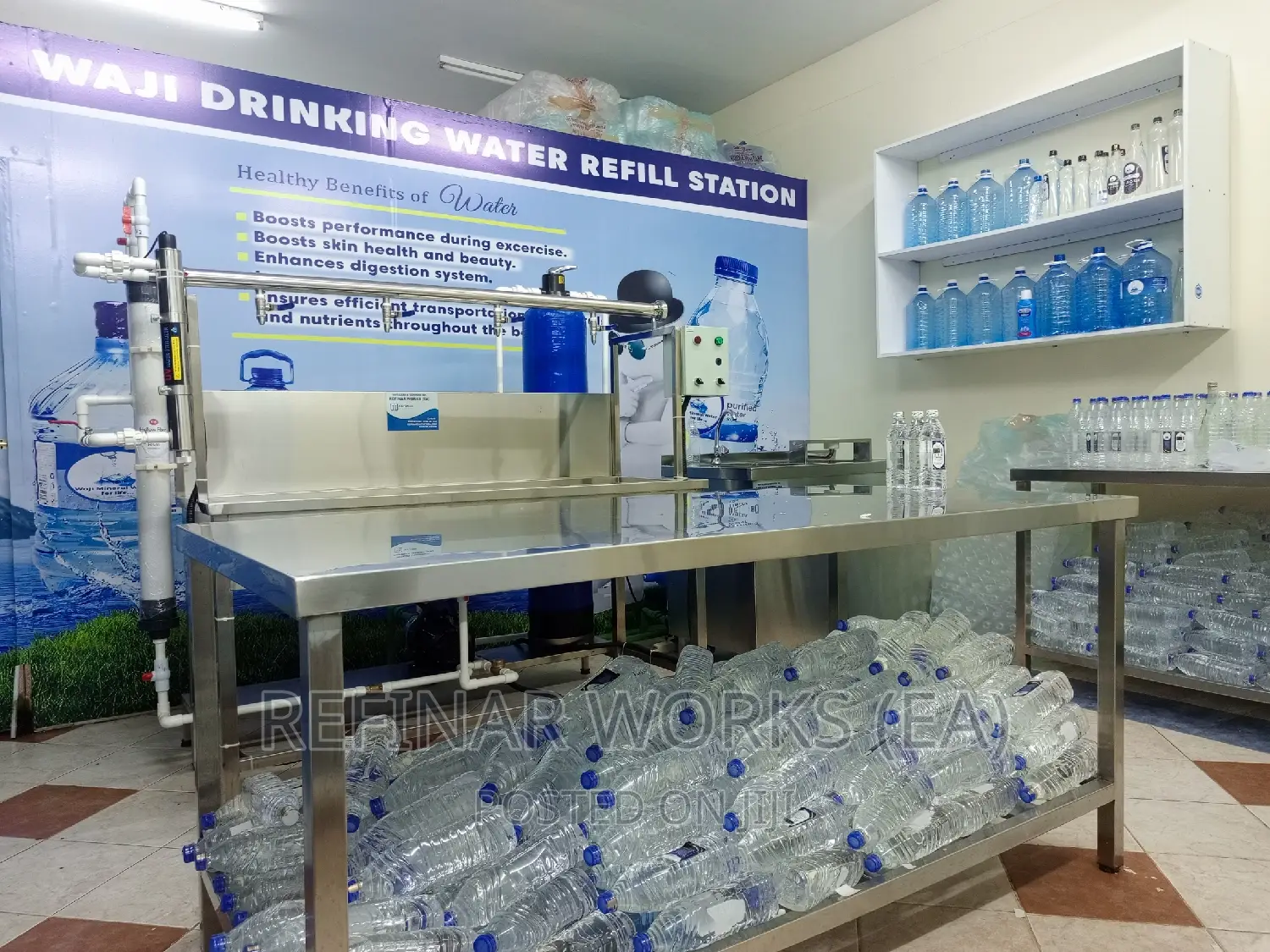 Reverse Osmosis Water Bottling and Refilling Business