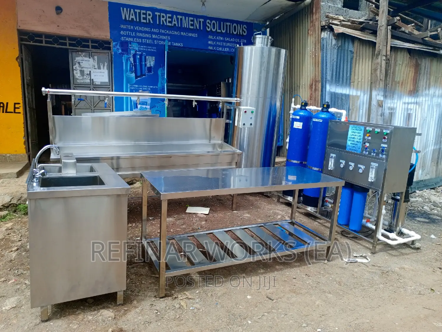 Commercial Water Purification Machines - Bottling Business