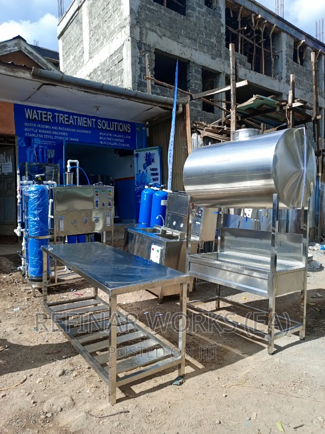 Commercial Water Purification Machines - Bottling Business