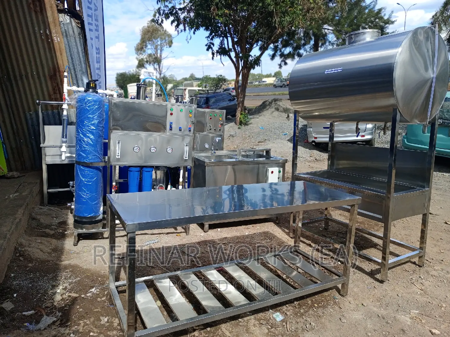 Commercial Water Purification Machines - Bottling Business