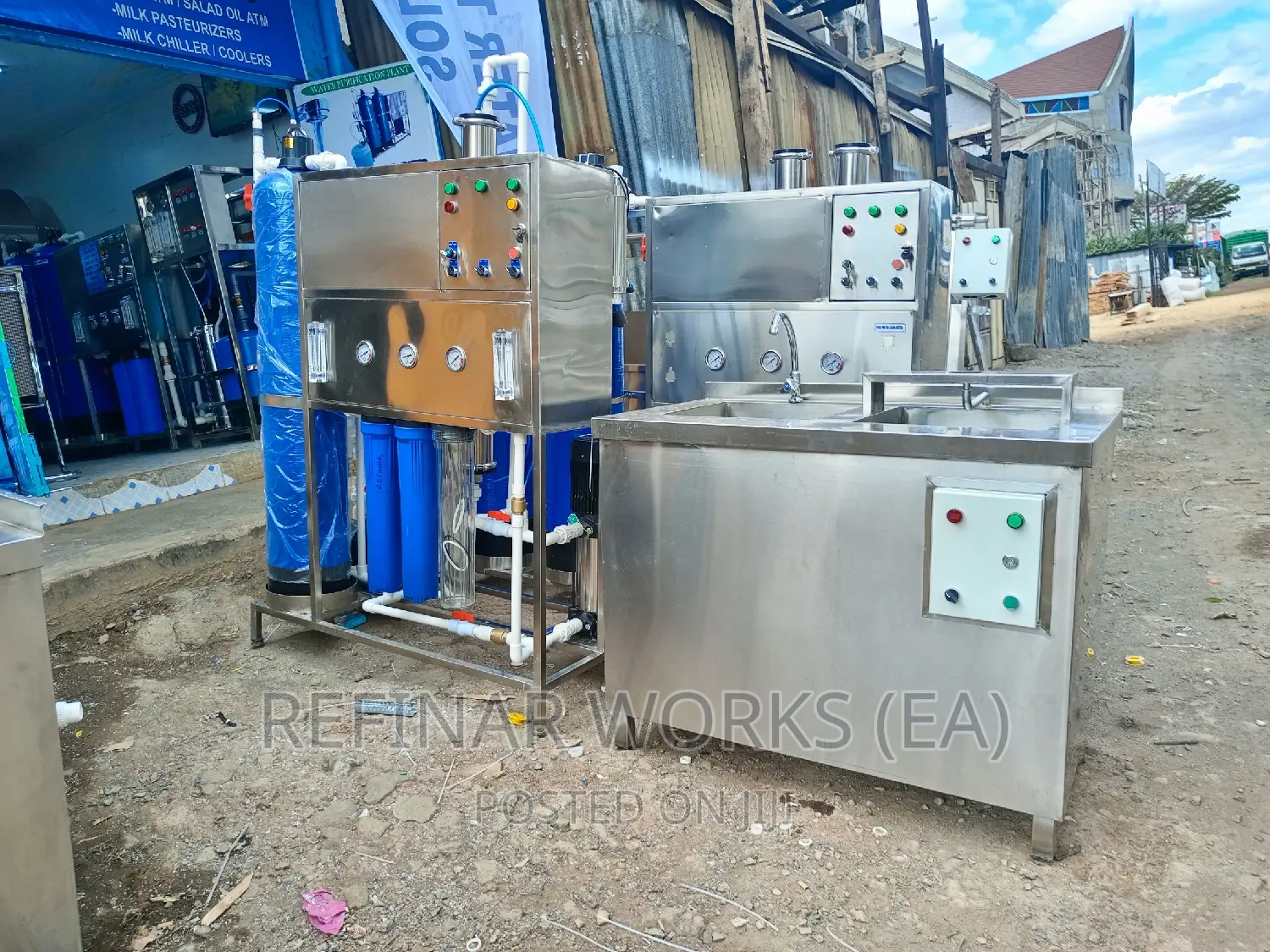 Commercial Water Purification Machines - Bottling Business