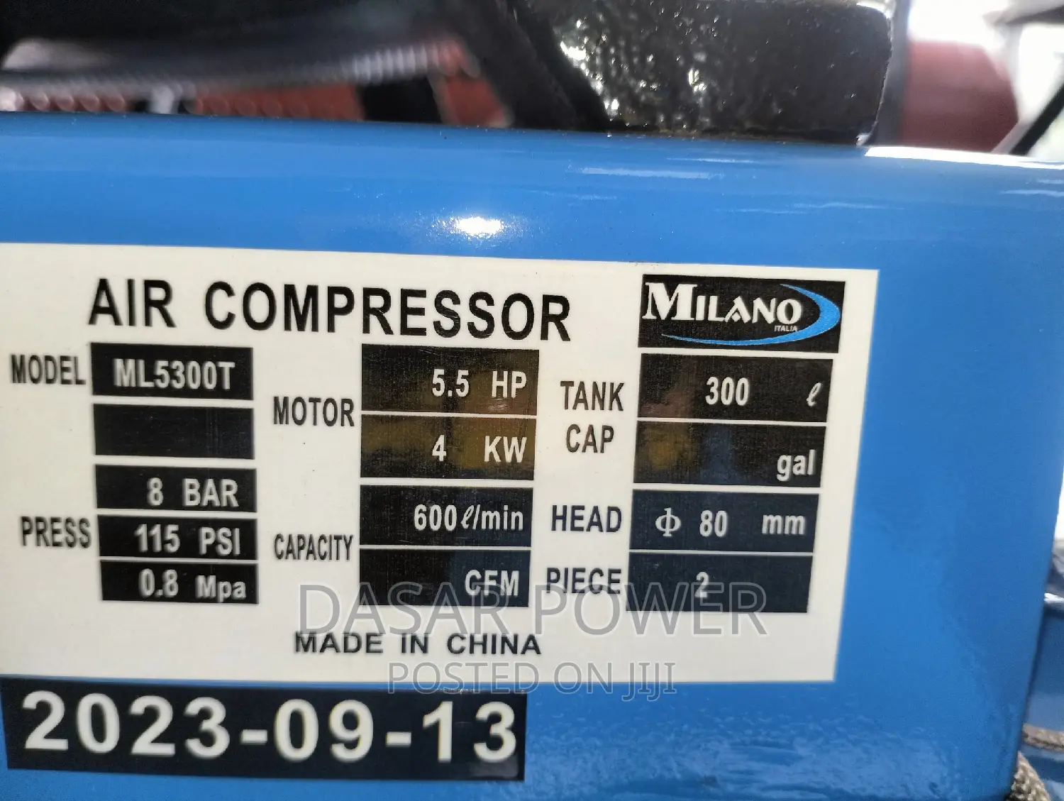 300l Three Phase Compressor