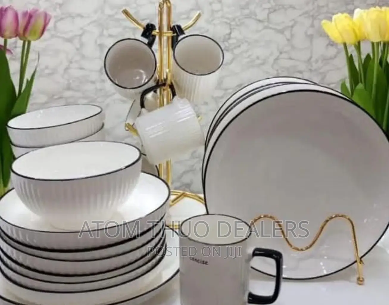 24pcs Japanese Dinner Set