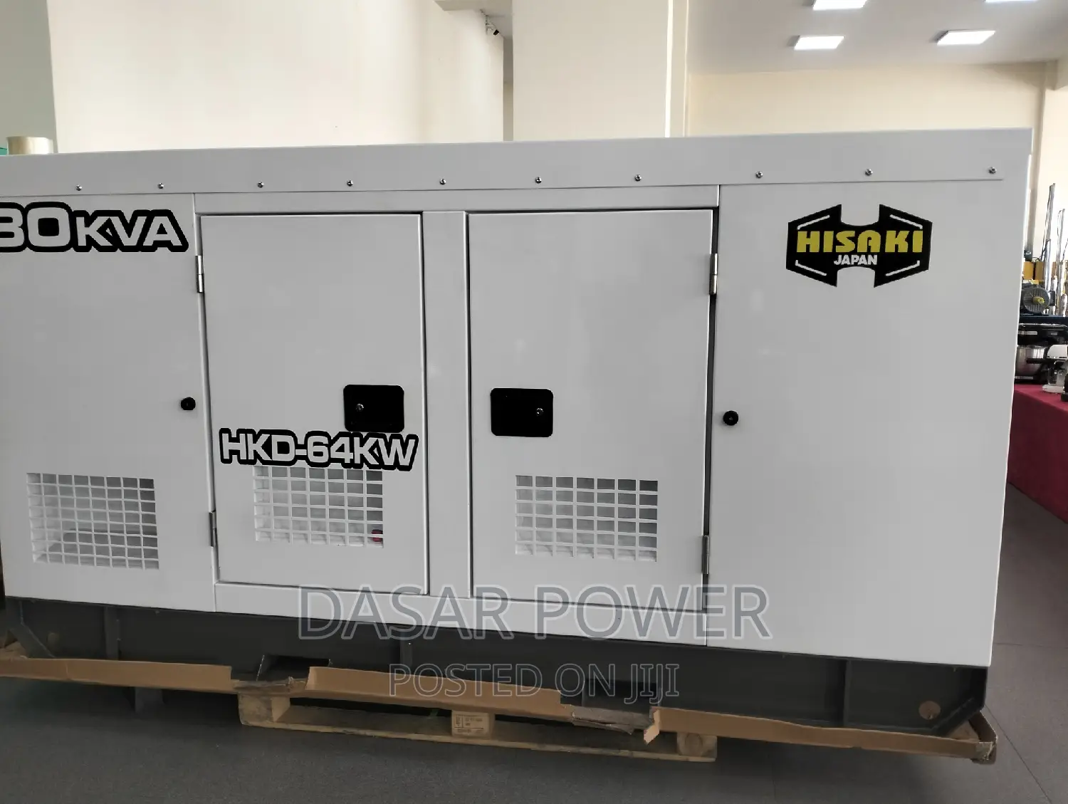 64kw/80kva Hisaki Japan Generator
