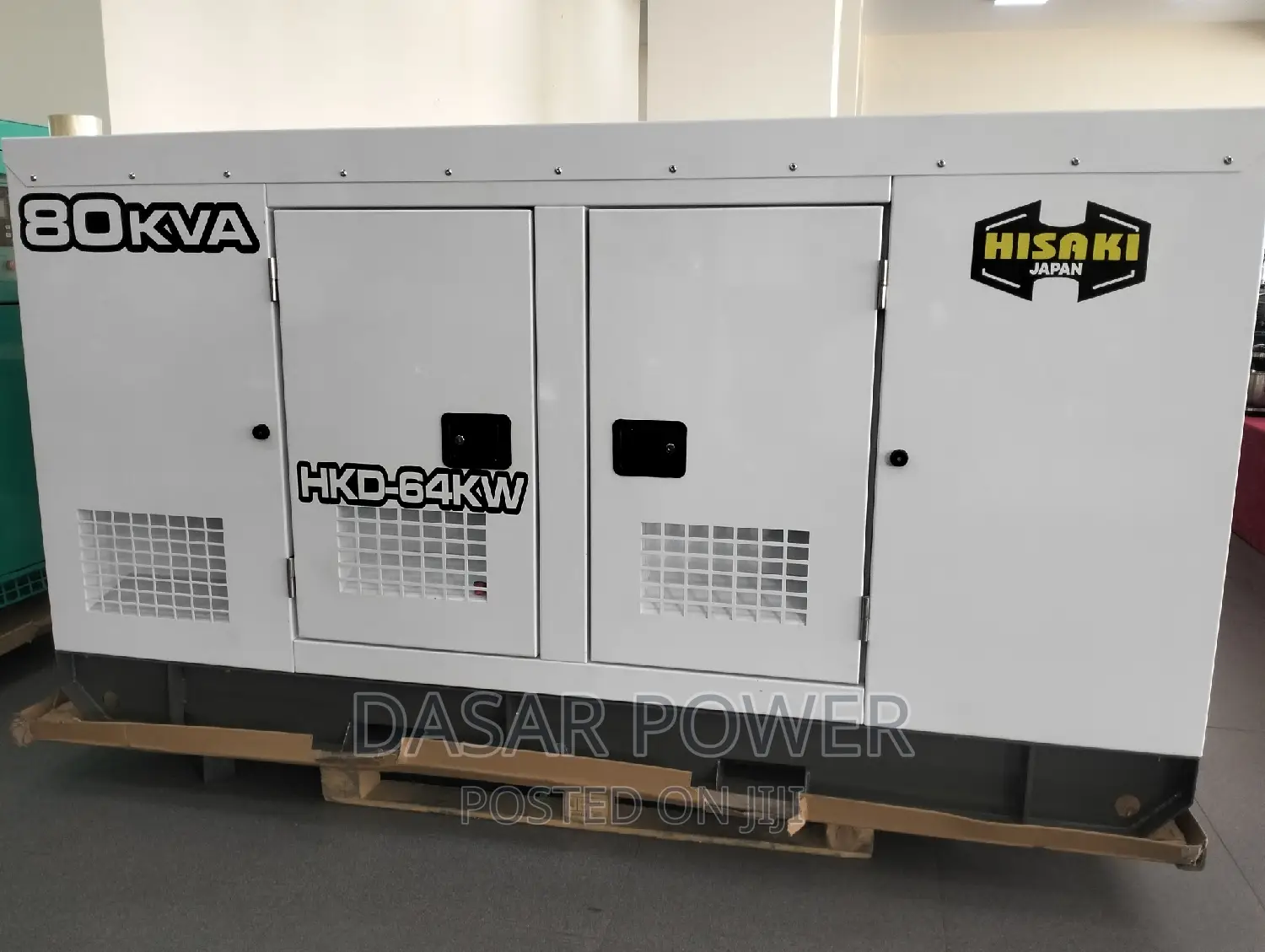 64kw/80kva Hisaki Japan Generator