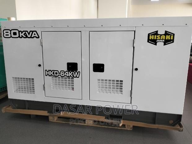 64kw/80kva Hisaki Japan Generator