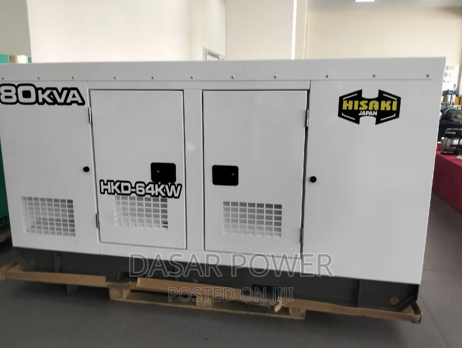 64kw/80kva Hisaki Japan Generator