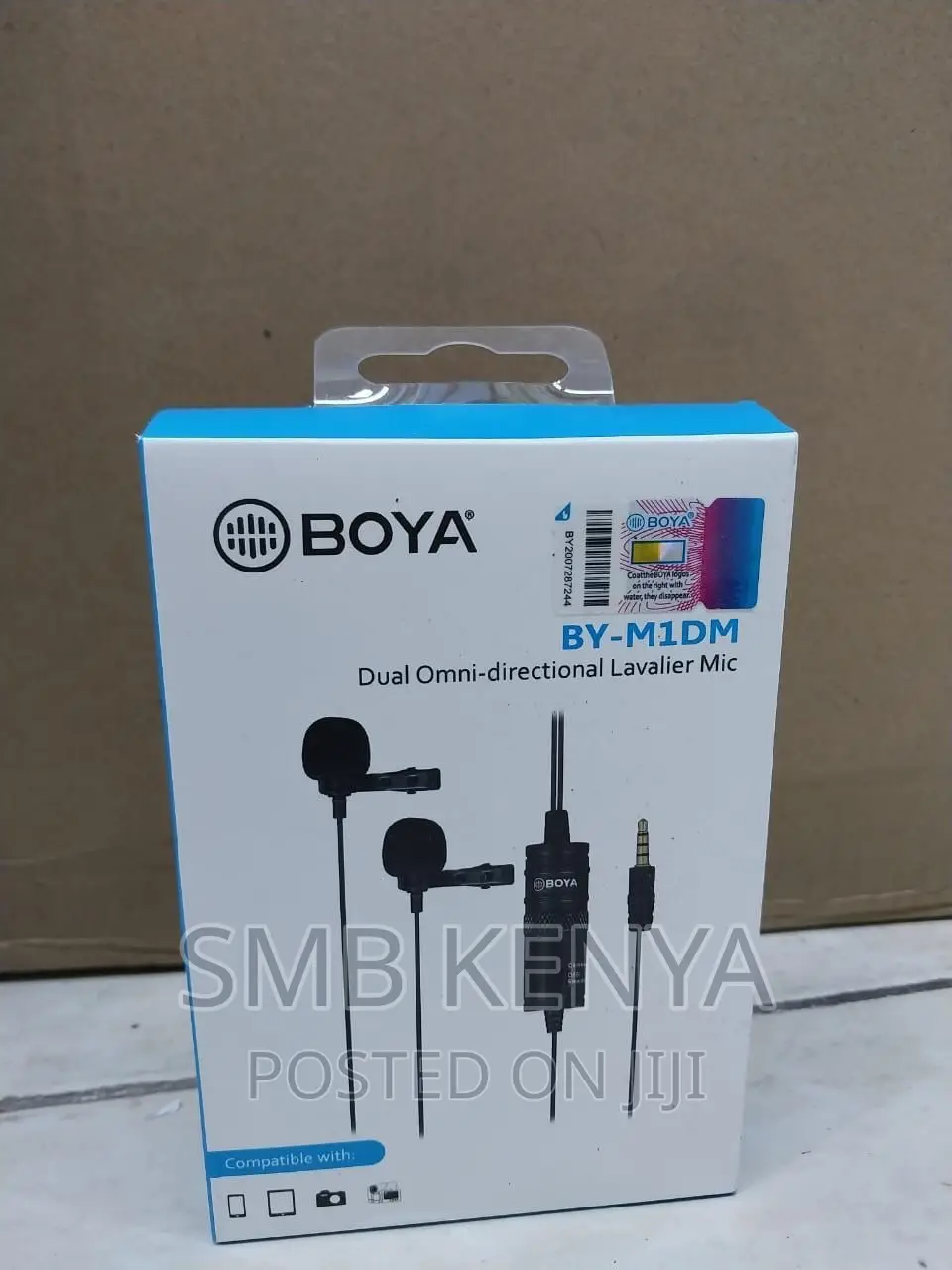Boya Double Lapel Mic BYM1DM
