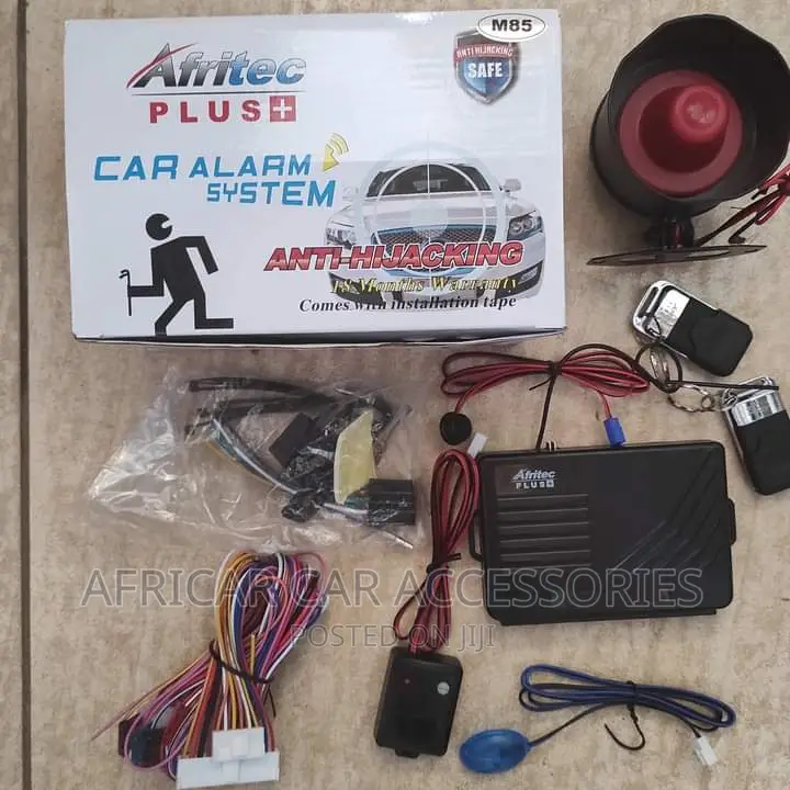 Afritech Plus Car Alarm System With Engine Immobilizer in Nairobi