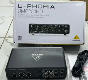 Behringer U-Phoria UMC204HD USB 2.0 Audio Interface